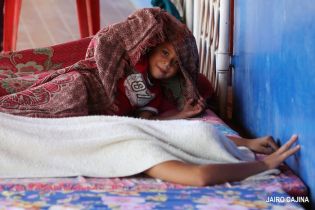 Familias asustadas por nuevo sismo