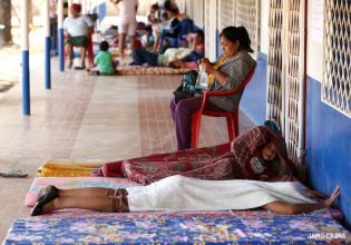 Familias asustadas por nuevo sismo