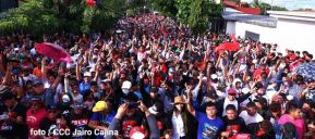 ¡Nicaragua ilumina, como un sol que no declina!