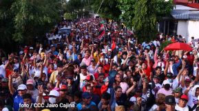 ¡Nicaragua ilumina, como un sol que no declina!