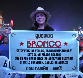 Nicaragua disfrutó los mejores éxitos de Bronco