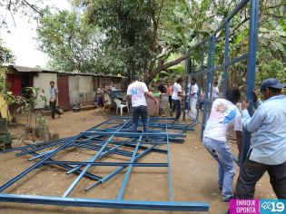 Gobierno brinda asistencia a familias del Distrito V de Managua afectadas por los sismos