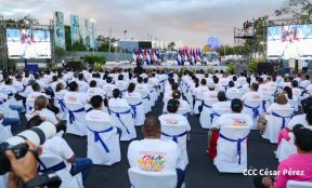 Gobierno de Nicaragua celebra entrega del primer lote de autobuses rusos