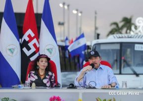 Gobierno de Nicaragua celebra entrega del primer lote de autobuses rusos