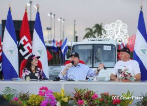 Gobierno de Nicaragua celebra entrega del primer lote de autobuses rusos