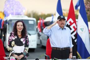 Gobierno de Nicaragua celebra entrega del primer lote de autobuses rusos
