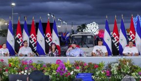 Gobierno de Nicaragua celebra entrega del primer lote de autobuses rusos