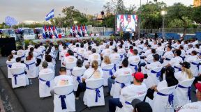 Gobierno de Nicaragua celebra entrega del primer lote de autobuses rusos