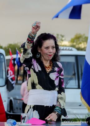 Gobierno de Nicaragua celebra entrega del primer lote de autobuses rusos