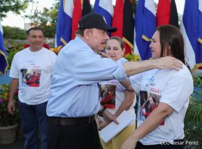 Gobierno de Nicaragua celebra entrega del primer lote de autobuses rusos