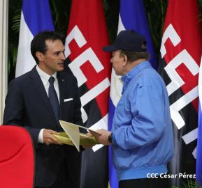 Presidente Daniel Ortega recibe Cartas Credenciales de nuevos embajadores