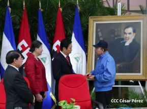 Presidente Daniel Ortega recibe Cartas Credenciales de nuevos embajadores