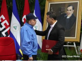 Presidente Daniel Ortega recibe Cartas Credenciales de nuevos embajadores