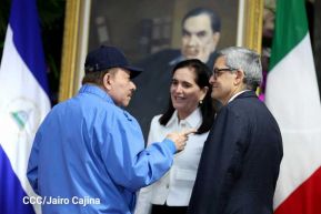 Presidente Daniel Ortega recibe Cartas Credenciales de nuevos embajadores