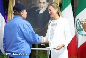 Presidente Daniel Ortega recibe Cartas Credenciales de nuevos embajadores