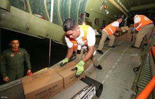 Arriba a Nicaragua ayuda humanitaria de Venezuela