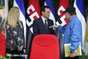 Presidente Daniel Ortega recibe Cartas Credenciales de nuevos embajadores