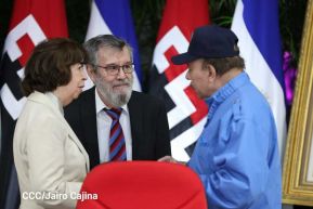Presidente Daniel Ortega recibe Cartas Credenciales de nuevos embajadores