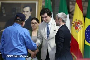 Presidente Daniel Ortega recibe Cartas Credenciales de nuevos embajadores
