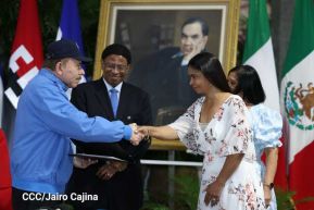 Presidente Daniel Ortega recibe Cartas Credenciales de nuevos embajadores