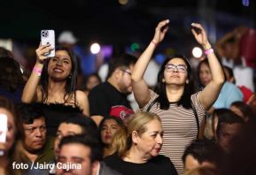 Así se vivió el concierto de Myriam Hernández en Nicaragua