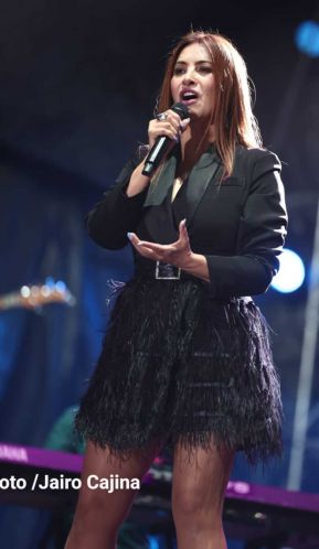 Así se vivió el concierto de Myriam Hernández en Nicaragua