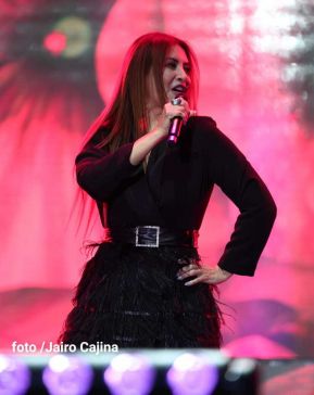 Así se vivió el concierto de Myriam Hernández en Nicaragua
