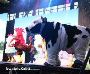 El Gallo Bartolito, La Vaca Lola y La Gallina Turuleca en Nicaragua