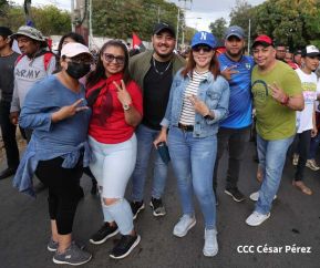  Caminatas en toda Nicaragua honrando al General Sandino