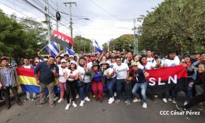  Caminatas en toda Nicaragua honrando al General Sandino