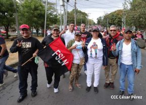  Caminatas en toda Nicaragua honrando al General Sandino