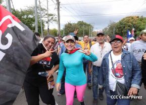  Caminatas en toda Nicaragua honrando al General Sandino