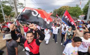  Caminatas en toda Nicaragua honrando al General Sandino