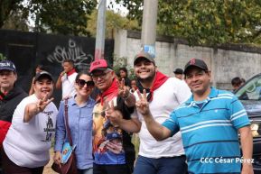  Caminatas en toda Nicaragua honrando al General Sandino