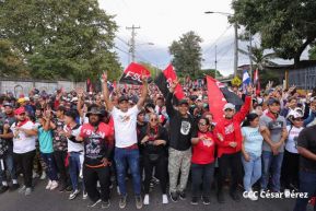  Caminatas en toda Nicaragua honrando al General Sandino