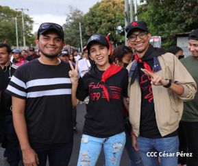  Caminatas en toda Nicaragua honrando al General Sandino