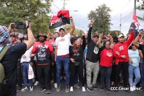  Caminatas en toda Nicaragua honrando al General Sandino