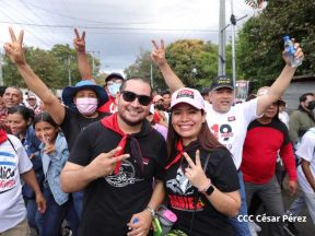  Caminatas en toda Nicaragua honrando al General Sandino