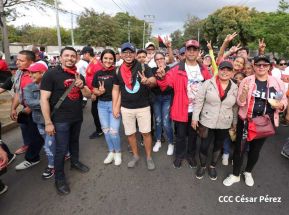  Caminatas en toda Nicaragua honrando al General Sandino
