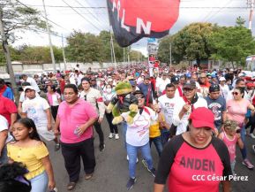  Caminatas en toda Nicaragua honrando al General Sandino