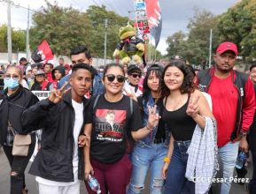  Caminatas en toda Nicaragua honrando al General Sandino