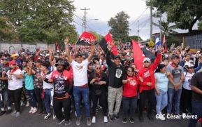  Caminatas en toda Nicaragua honrando al General Sandino