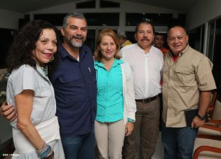 Daniel y Rosario se reúnen con delegación venezolana de alto nivel encabezada por Diosdado Cabello