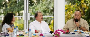 Daniel y Rosario se reúnen con delegación venezolana de alto nivel encabezada por Diosdado Cabello