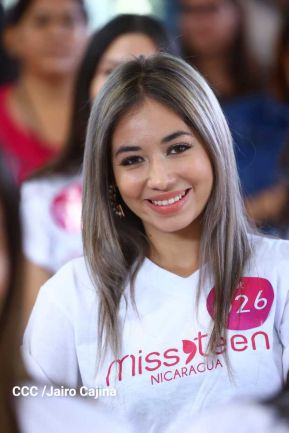 Jovencitas de Nicaragua participan del casting oficial de Miss Teen 2023