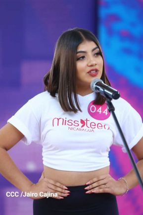 Jovencitas de Nicaragua participan del casting oficial de Miss Teen 2023