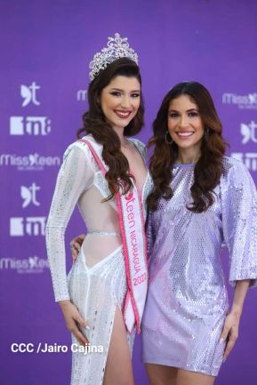 Jovencitas de Nicaragua participan del casting oficial de Miss Teen 2023