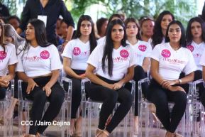 Jovencitas de Nicaragua participan del casting oficial de Miss Teen 2023