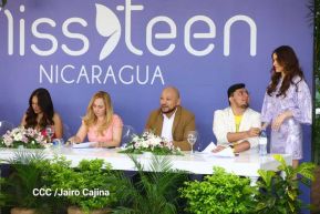 Jovencitas de Nicaragua participan del casting oficial de Miss Teen 2023