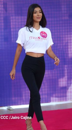 Jovencitas de Nicaragua participan del casting oficial de Miss Teen 2023